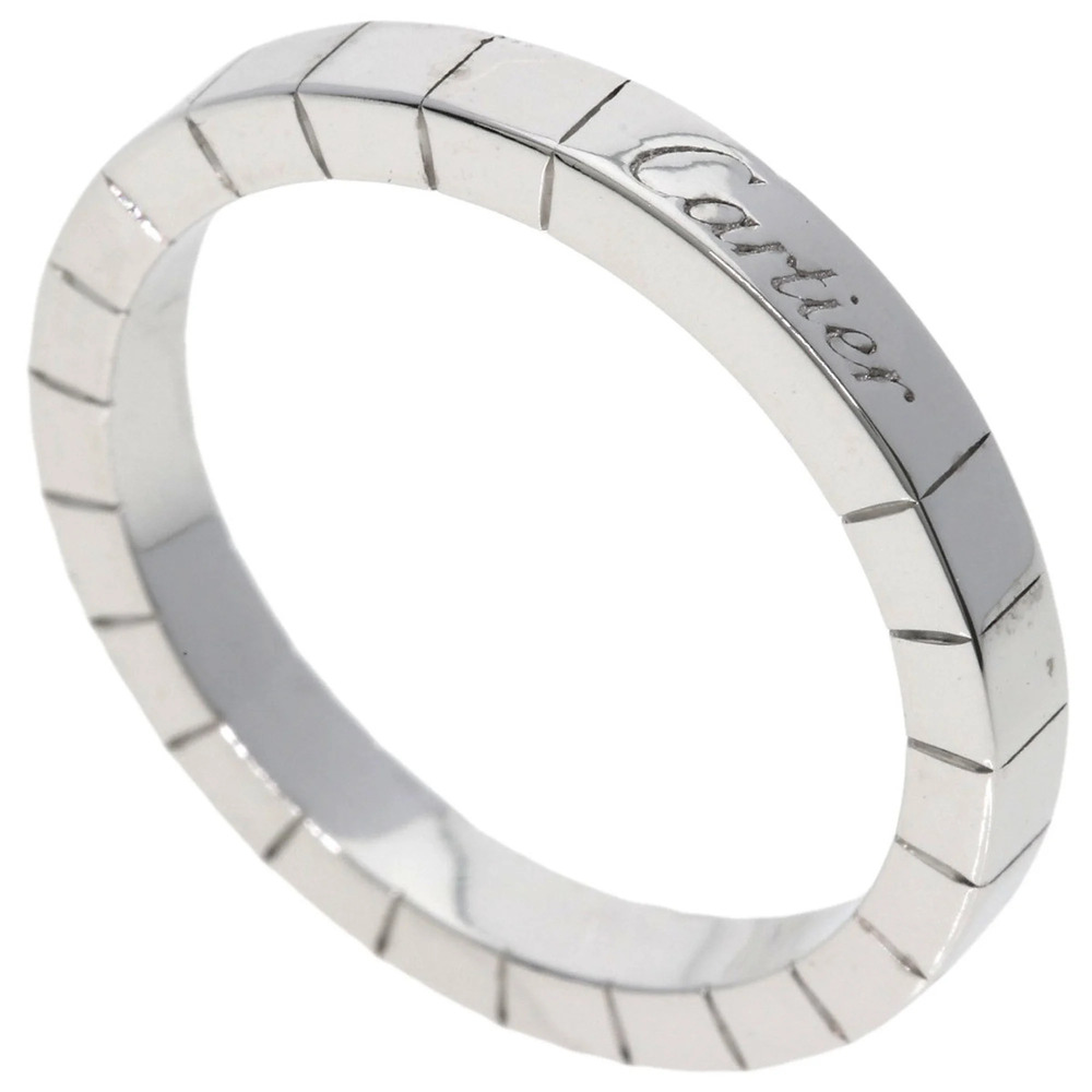 CARTIER Authentic 18k Silver Lanier Ring #60